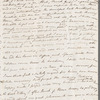 Eliza James to Jane Porter, autograph letter signed