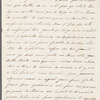 Maria Louisa Argumaniz to Jane Porter, autograph letter signed