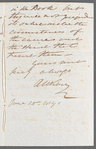 Sir Robert Wilson to Jane Porter, autograph letter signed