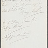 Sydney Smith to Jane Porter, autograph letter signed