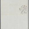 John H. Willis to Robert Ker Porter, autograph letter signed