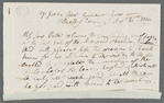 Jane Porter to Thomas Norton Longman, autograph letter (draft)