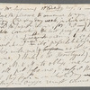 Jane Porter to Thomas Norton Longman, autograph letter (draft)