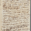 Jane Porter, autograph manuscript