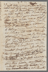 Jane Porter, autograph manuscript