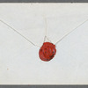 [Mr. Collier?] to Jane Porter, envelope (empty)