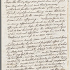Catherine Maria Bury, Lady Charleville to Jane Porter, autograph letter signed