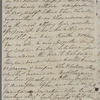 Lady Julia Lockwood to Jane Porter, autograph letter