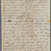 Lady Julia Lockwood to Jane Porter, autograph letter