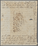 Lady Julia Lockwood to Jane Porter, autograph letter