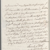 Catherine Maria Bury, Lady Charleville to Jane Porter, autograph letter signed