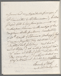 Catherine Maria Bury, Lady Charleville to Jane Porter, autograph letter signed