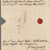 Horatio Walpole, Lord Orford to Robert Ker Porter, autograph letter signed