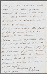 [W.?] Andr[ews?] to Jane Porter, autograph letter signed