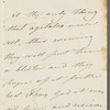Sir George Lefevre to Jane Porter, autograph letter signed