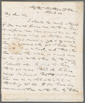 Charles Kelsall to Robert Ker Porter, autograph letter signed