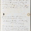 Charles Kelsall to Jane Porter, autograph letter signed