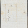 Charles Kelsall to Jane Porter, autograph letter signed