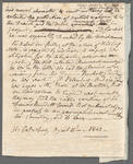 Robert Ker Porter to Francis Burdett, letter (copy)