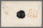 Charles Blick to Jane Porter, autograph letter signed