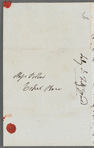 Lady Sophia Fitzgerald to Jane Porter, autograph letter signed