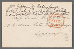 Abraham P. Gibson to Jane Porter, autograph letter signed