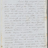 Abraham P. Gibson to Jane Porter, autograph letter signed