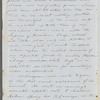 Abraham P. Gibson to Jane Porter, autograph letter signed