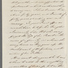 Henry Robinson to Jane Porter, autograph letter signed