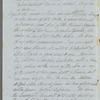 Françoise Trembicka to Jane Porter, autograph letter signed