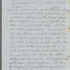 Françoise Trembicka to Jane Porter, autograph letter signed