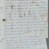 Françoise Trembicka to Jane Porter, autograph letter signed