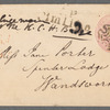 Karl Klingemann to Jane Porter, autograph letter signed