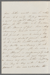 A. J. Kingsmill to Jane Porter, autograph letter signed