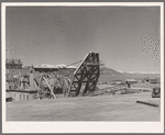 Gold dredge. Nye County, Nevada