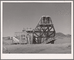 Gold dredge. Nye County, Nevada