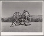 Part of lumber wagon. Death Valley, California