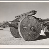 Wagon used in hauling borax [i.e., lumber]. Death Valley, California