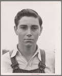 Son of migrant. Tulare migrant camp. Visalia, California