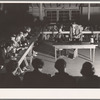 Bingo game. Tulare migrant camp. Visalia, California