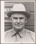 Migrant field worker. Tulare migrant camp. Visalia, California