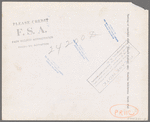 Meeting of Baseball Club. Tulare migrant camp. Visalia, California