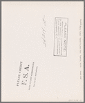 Migrant field worker. Tulare migrant camp. Visalia, California