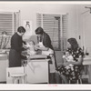 Well baby clinic. Tulare migrant camp. Visalia, California