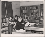 Library. Tulare migrant camp. Visalia, California