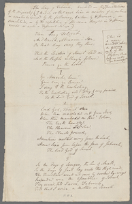 Samuel Taylor Coleridge collection of papers