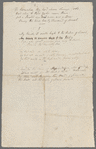 Song of Deborah, translated in the parallelisms of the original. Holograph