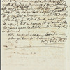 Jane Porter to H. Robinson, autograph letter signed (copy)