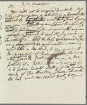 Jane Porter to H. Robinson, autograph letter signed (copy)