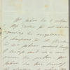 Martin Archer Shee to Jane Porter, autograph letter signed
